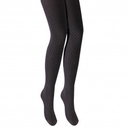 COLLANT DONNA IN CALDO COTONE LAVORAZIONE GEOMETRICA 