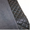 Leggings Bimba Termici in Cotone Felpato, con inserti laterali in pelle.