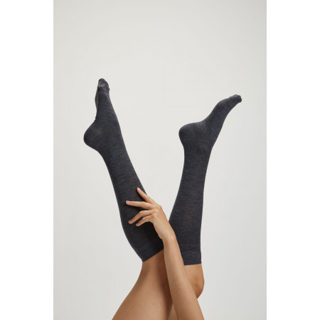 GAMBALETTI DA DONNA IN LANA MERINO'S & COTONE SULLA PELLE