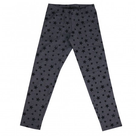 Leggings Bimba con Stelle Glitter