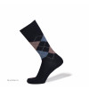 "Argyle" - Calze da Uomo Corte in Caldo Cotone a Rombi