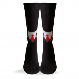CONFEZIONE REGALO con 2 paia di calze corte, 1 nera + 1  a tema "I Love DAD" 