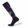 "Aberdeen" - Lana & Cashmere - calze da uomo lunghe a rombi